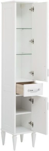 Шкаф-пенал для ванной Aquanet Денвер 36 R белый