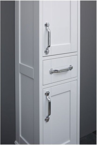 Шкаф-пенал для ванной Aquanet Денвер 36 R белый