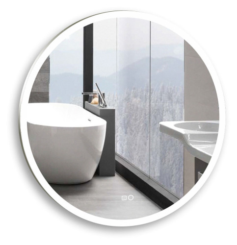 Perla d770 - 2 (подогрев, сенсорный выключатель) зеркало