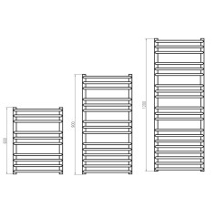Водяной полотенцесушитель Grota Forte 48х90