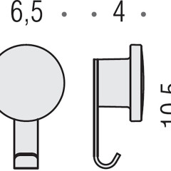 Крючок Colombo Design Nordic ЕB27