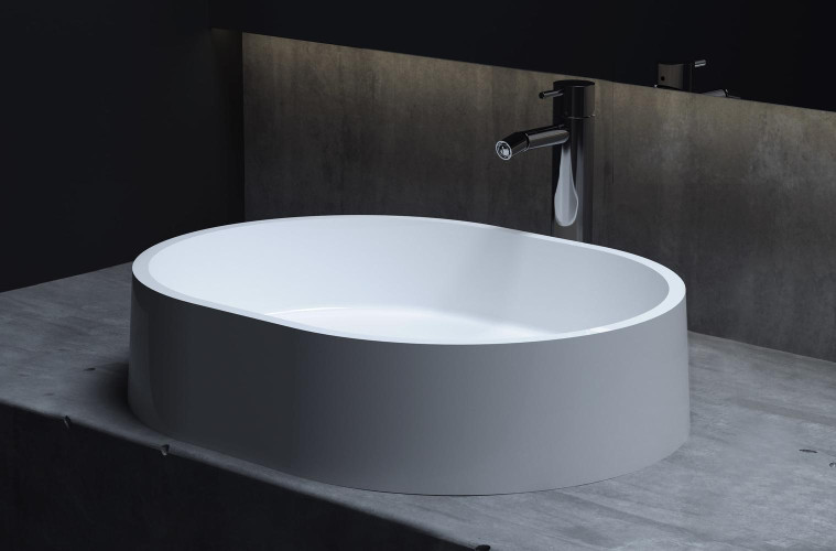 Раковина накладная Salini GLORIA 311 покраска по RAL снаружи