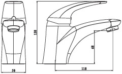 Смеситель Esko Tokyo TK 26