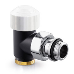 Угловой клапан SR Rubinetterie Tondera термостатический 1/2&quot;х3/4&quot; Е, цвет черный