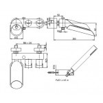Смеситель Paini Morgana 73PW105
