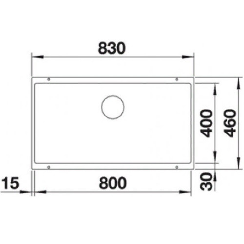 Кухонная мойка Blanco Subline 800-U