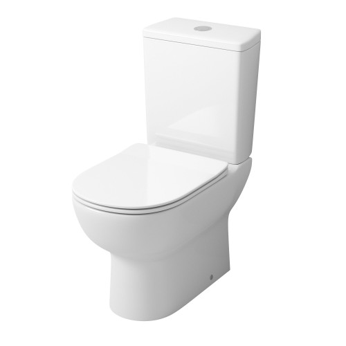 Унитаз Grossman GR-4448S (680*390*790) напольный из 2 мест с тонкой крышкой