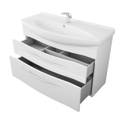 Тумба OWL 1975 Vessla stor 105, белый лак