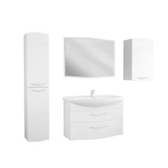 Тумба OWL 1975 Vessla stor 105, белый лак