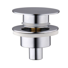 AQG, верхняя часть донного клапана click-clack, цвет хром