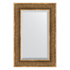 Зеркало настенное с фацетом EVOFORM в багетной раме вензель бронзовый, 59х89 см, BY 3422