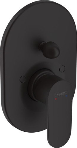 Смеситель для ванны Vernis Blend, однорычажный, ВМ, матовый черный (71449670)