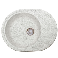 Кухонная мойка Formastone Fosto  КМ 58-45, овальная с крылом,олово