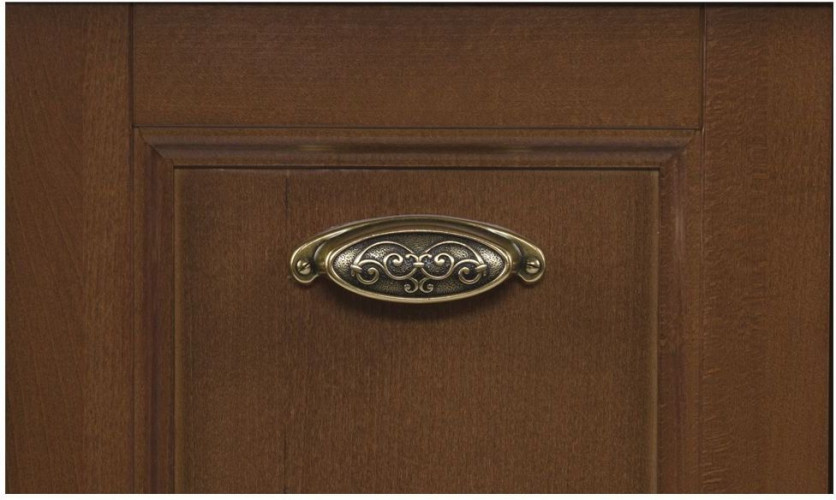 Тумба с раковиной Aquanet Николь 100 орех