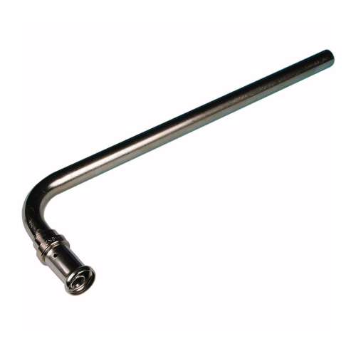 Радиаторная подводка, латунь пресс - медная трубка ?15 300 мм, 16x15Cu, HENCO