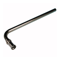 Радиаторная подводка, латунь пресс - медная трубка ?15 300 мм, 16x15Cu, HENCO