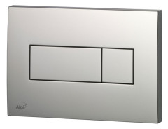 Кнопка смыва alcadrain 24.7х1.6х16.5 для инсталляции, пластик, цвет Хром матовый (M372)