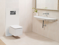 Кнопка смыва alcadrain 24.7х1.6х16.5 для инсталляции, пластик, цвет Хром матовый (M372)