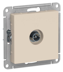 TV АНТЕННА коннектор, механизм, БЕЖЕВЫЙ Schneider Electric ATLASDESIGN ATN000293