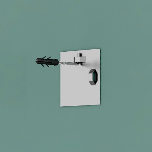 Зеркало настенное с полочкой Optima EVOFORM 40х60 см, BY 0508