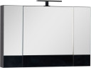 Зеркало-шкаф Aquanet Нота 100 черный