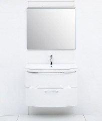 Зеркало De Aqua Сильвер 9075 серебро (без фацета)