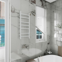 Полотенцесушитель электрический (лесенка) Bauedge Stil DB-0039, 30x80 см