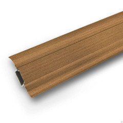 Плинтус Ideal Comfort с кабель каналом Вишня Темная 244