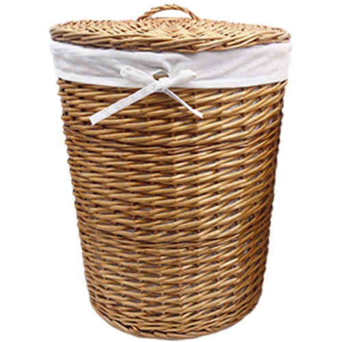 Корзина для белья WasserKRAFT Leine 45x45x56 WB-350-L с крышкой