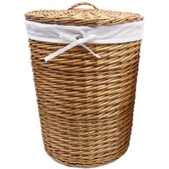 Корзина для белья WasserKRAFT Leine 45x45x56 WB-350-L с крышкой