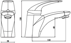 Смеситель Esko Tokyo TK 27H