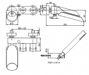 Смеситель Paini Morgana 73PW105LH