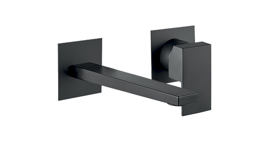 Смеситель для раковины Fiore KUBE 100NN7597, черный