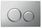 Кнопка смыва Geberit Delta 24.6х2.3х16.4 для инсталляции, пластик, цвет Хром матовый (115.127.46.1)