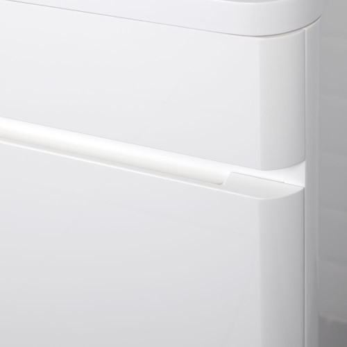 Комплект тумба напольная Итана Roberto 70 (700х453х850) с раковиной Adel 70, белый глянец (315239)