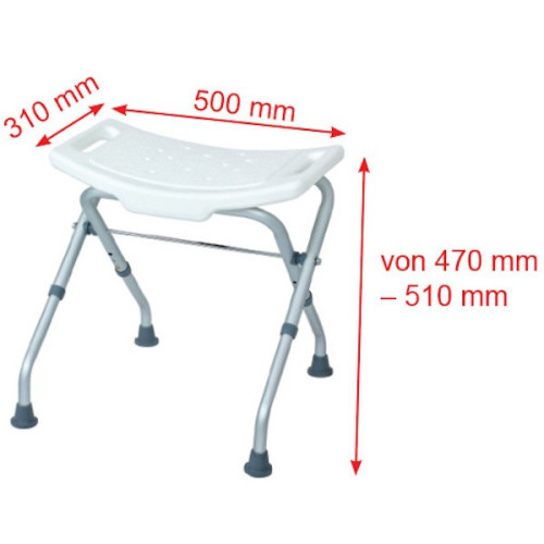 Табурет в ванную Ridder Assistent А0050301