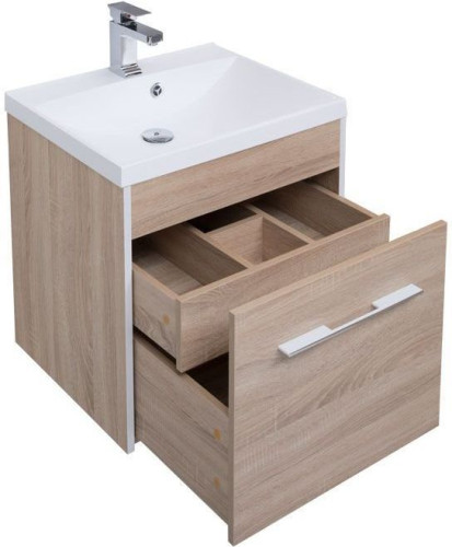 Мебель для ванной Aquanet Августа 58 дуб сонома