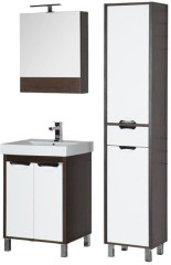 Мебель для ванной Aquanet Гретта 60 венге (камерино 2 дверцы)