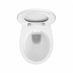 Унитаз подвесной безободковый, REKORD белый K93120000, без сиденья