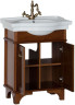 Тумба с раковиной Aquanet Николь 70 орех