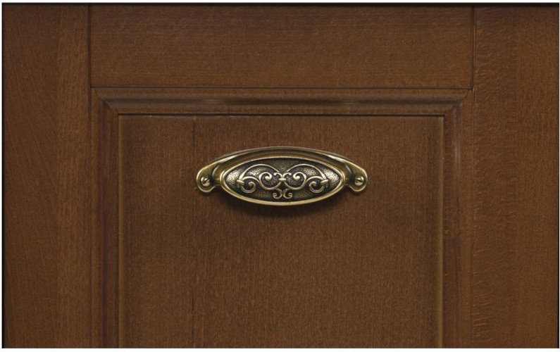 Тумба с раковиной Aquanet Николь 70 орех