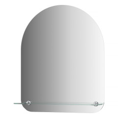 Зеркало настенное с полочкой Optima EVOFORM 50х60 см, BY 0509