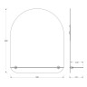 Зеркало настенное с полочкой Optima EVOFORM 50х60 см, BY 0509