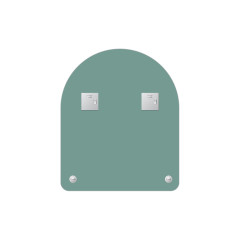 Зеркало настенное с полочкой Optima EVOFORM 50х60 см, BY 0509