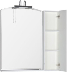 Зеркало-шкаф Aquanet Асти 85 белый