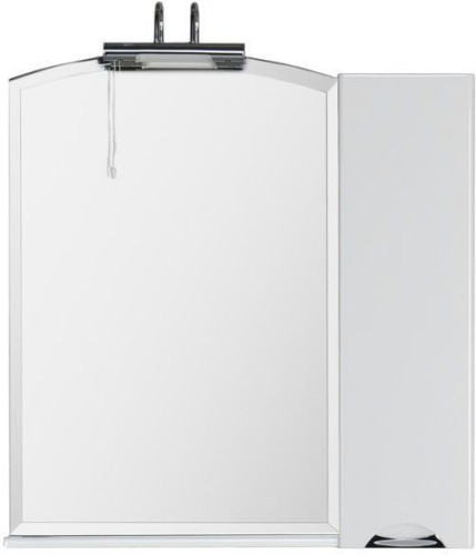 Зеркало-шкаф Aquanet Асти 85 белый