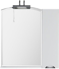 Зеркало-шкаф Aquanet Асти 85 белый