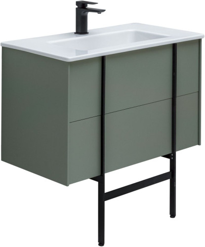 Тумба под раковину Allen Brau Reality 1.32005.CGM 80 cement grey matt