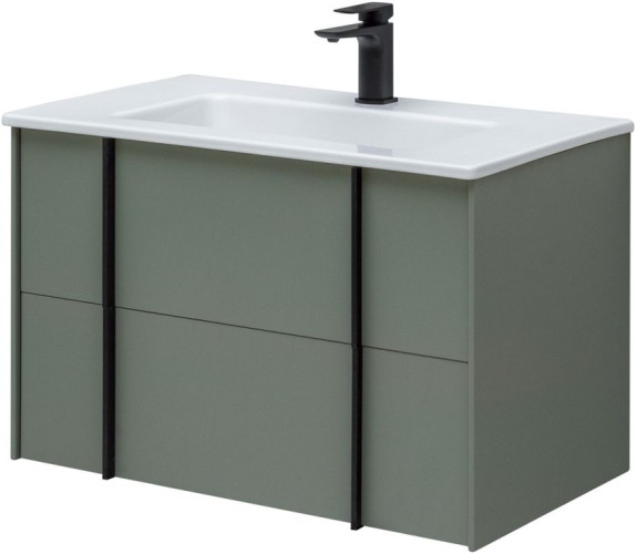 Тумба под раковину Allen Brau Reality 1.32005.CGM 80 cement grey matt