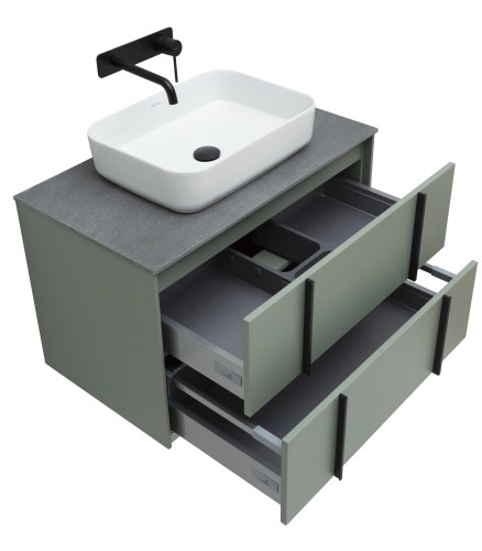 Тумба под раковину Allen Brau Reality 1.32005.CGM 80 cement grey matt